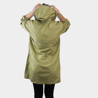 Henri Bendel Green Hooded Pullover Dress - Dressing Vintage