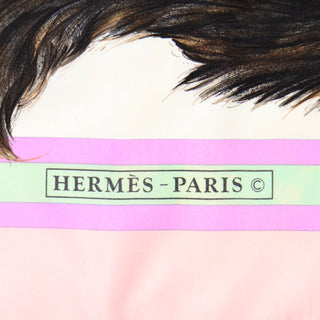 1985 Hermès Silk Cats Scarf Carré Les Chats By Daphne Duchesne Paris