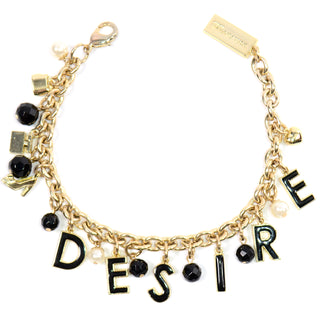 Dolce and Gabbana Desire Vintage Charm Bracelet