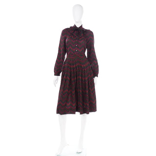 Jaeger Vintage Autumn Winter 3 Piece Skirt Blouse & Jacket Outfit