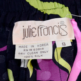 1980s Julie Francis two piece ensemble Label size 8