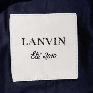 Lanvin Ete 2010 Blue Balloon Jacket