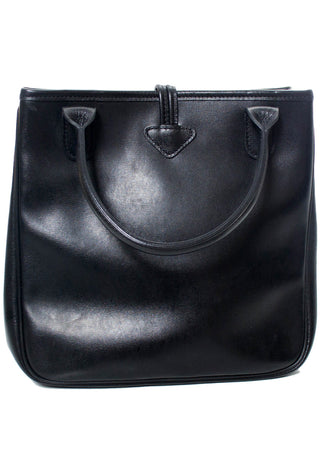 Longchamp Rosseau Top Handle Shopper leather handbag SOLD - Dressing Vintage
