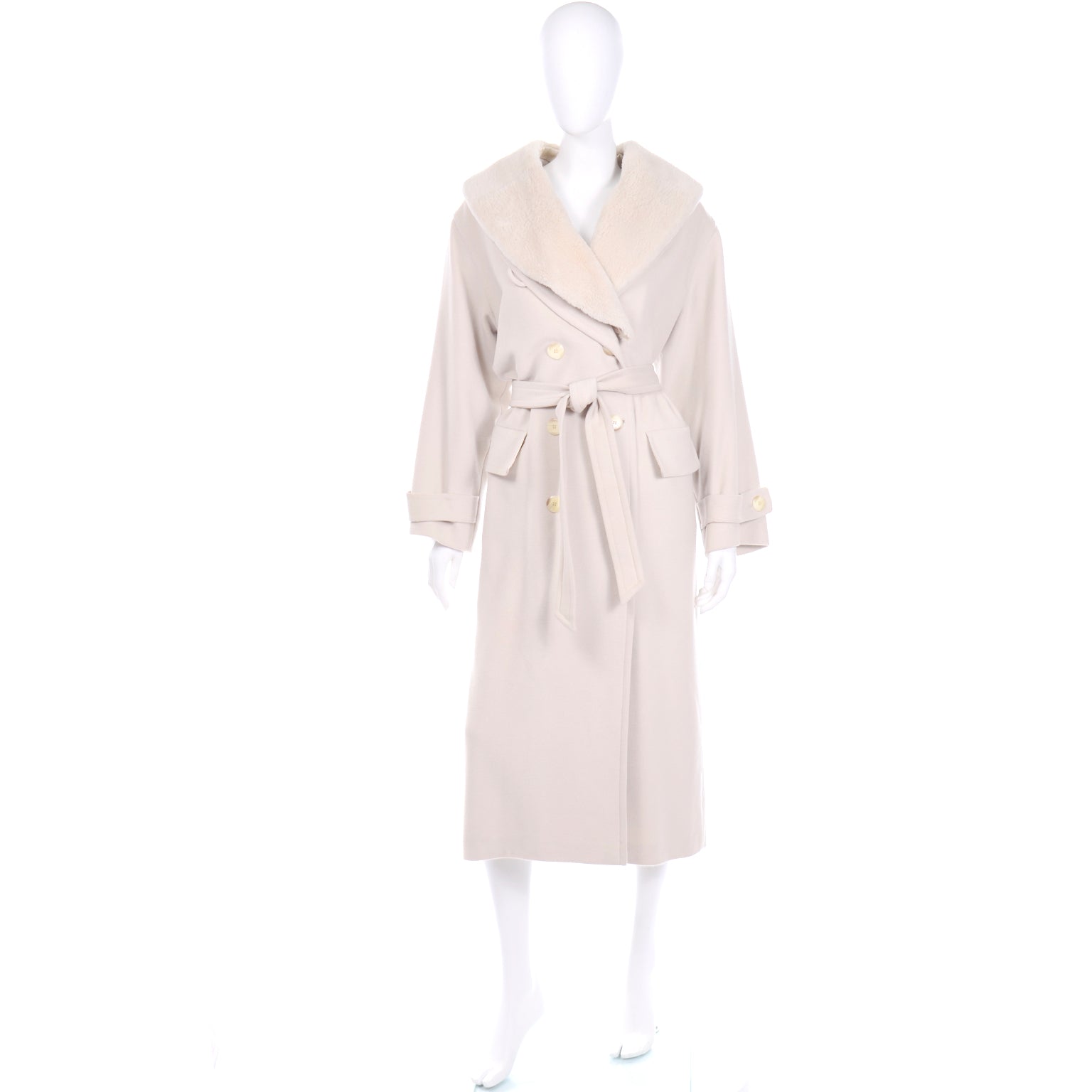 Louis Feraud Vintage Finely Tailored Princess Dress Coat/ 