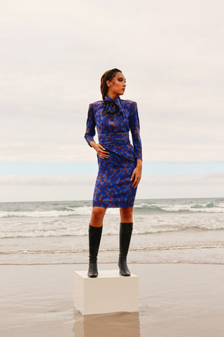 Yves Saint Laurent Documented Vintage Silk Dress