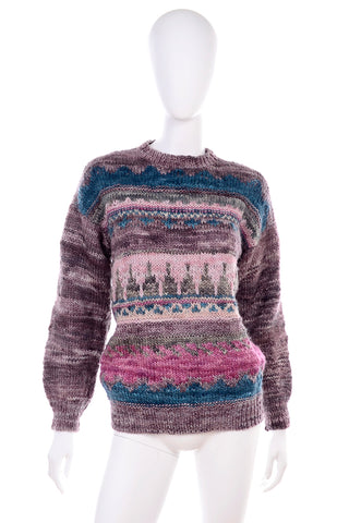 Vintage Manos del Uruguay Handmade Wool Sweater