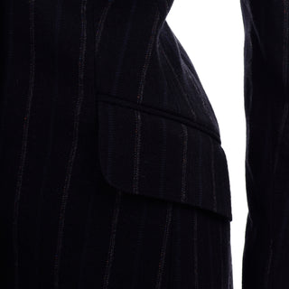 Marc Jacobs for Louis Vuitton Runway Pinstripe Coat