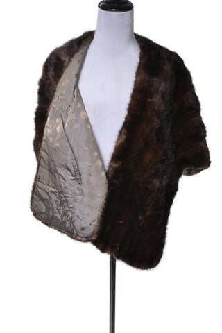 Vintage Mink Fur Stole Wm Pinkus San Francisco - Dressing Vintage
