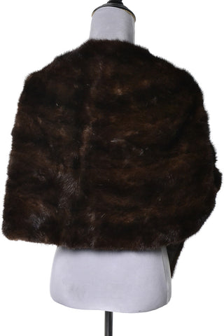Vintage Mink Fur Stole Wm Pinkus San Francisco - Dressing Vintage
