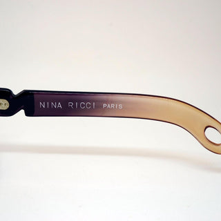 1970s Nina Ricci Vintage Ombre Purple Oversized Frames Sunglasses
