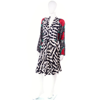 1980s Norma Walters vintage dress