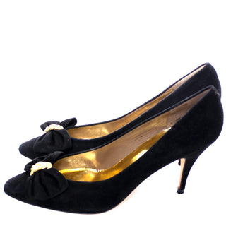 Norma Betancourt Vintage NEW black shoes original box 8.5 N SOLD - Dressing Vintage