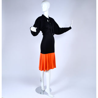 Color Block Patrick Kelly 1980s vintage dress