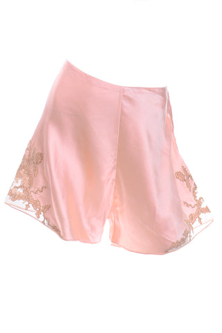 1930's Pink Silk Vintage Tap Pants