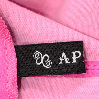 Aphero Hot Pink Lambskin Leather Jacket Made in France