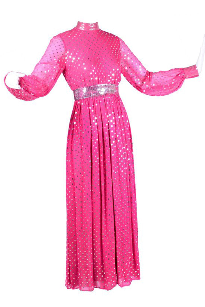norman norell sequin dress Norman Norell Iconic Vintage 1963 Mermaid Gown
