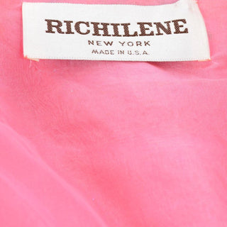 Richilene New York Pink Evening Gown and Bolero 