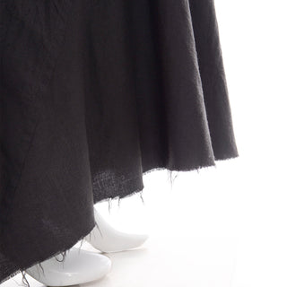 Rick Owens Fall/Winter 2005 MOOG collection Bias Cut Wool  Maxi Skirt
