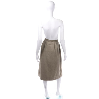 Ferragamo Pleated Vintage Skirt