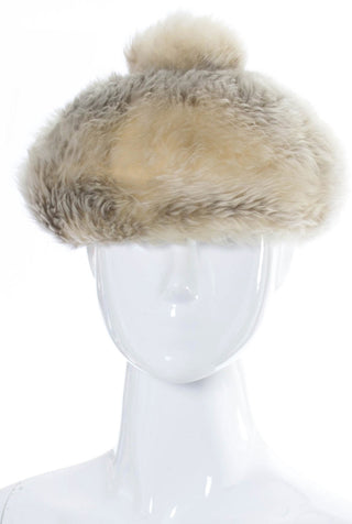 Vintage Schiaparelli Faux Fur hat SOLD - Dressing Vintage