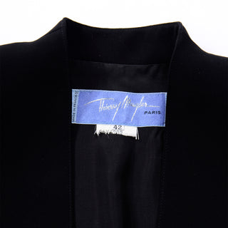 Thierry Mugler Paris 1980s Vintage Ball Chain Blazer Jacket