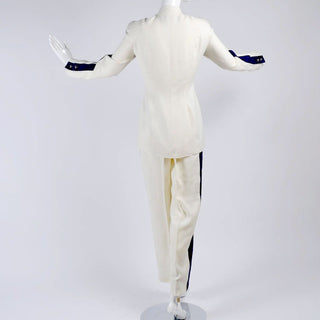 1980's Thierry Mugler summer pant suit