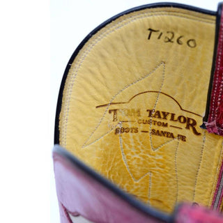 Tim Taylor Santa Fe Custom Pink Cowgirl Boots