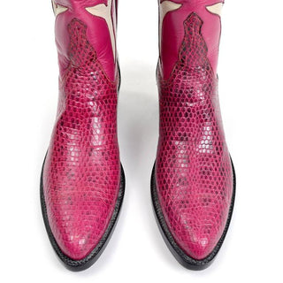 High End Pink Cowgirl boots