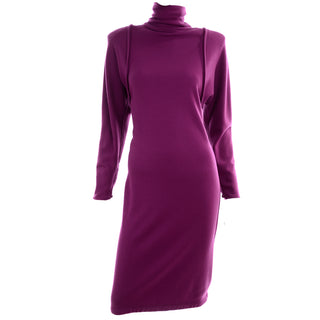Emanuel Ungaro Parallele Vintage Purple Dress With Tags