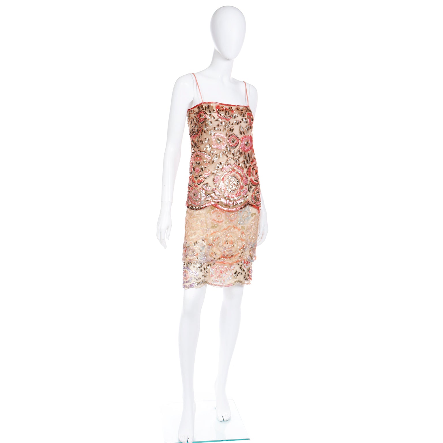 valentino garavani sequin dresses Valentino Polka Dot Sequined Crepe Dress, White/Gold, Women's, 4, Cocktail & Party Wedding Guest Dresses Sequined Dresses