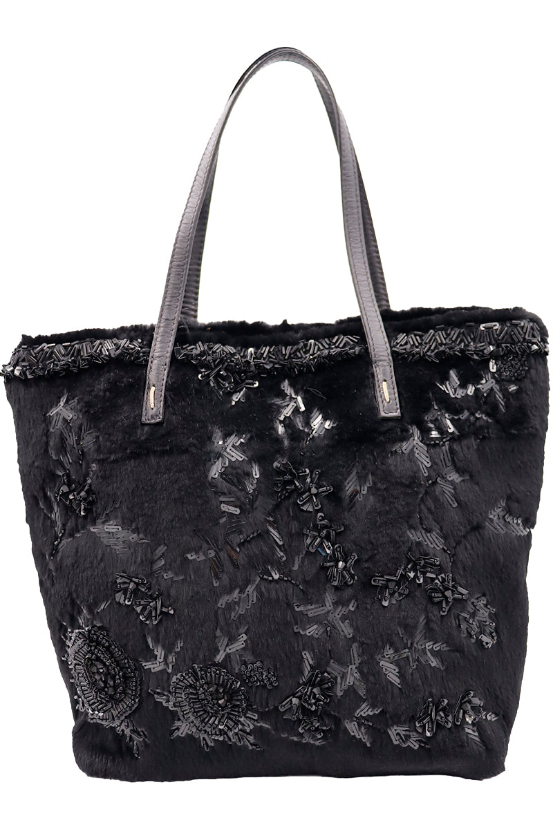 Yves Saint Laurent Vintage Love 80s Hand Bag Tote Bag Women Used