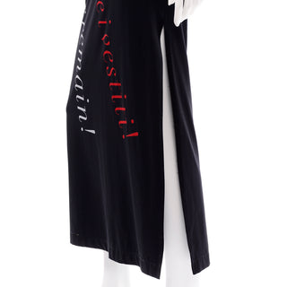 Franco Moschino 1990s Vintage Bodycon Statement Dress Fashion is no More rare