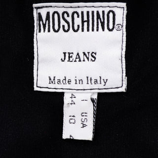 Rare 90s Franco Moschino 1990s Vintage Bodycon Statement Dress Fashion is no More