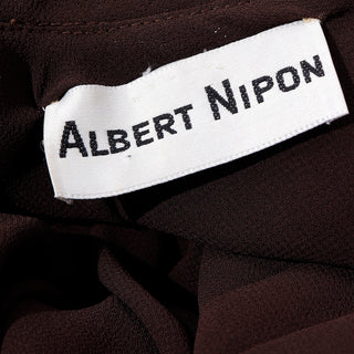 1970s Albert Nipon label