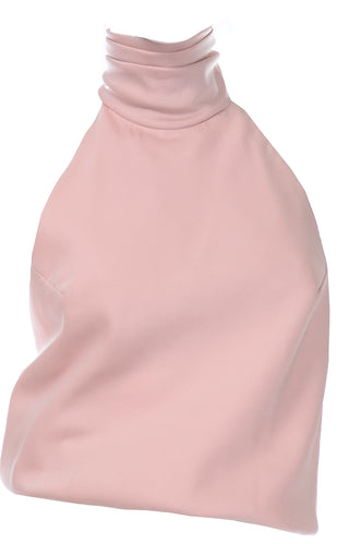 Vintage Anne Klein Petal Pink Halter Top