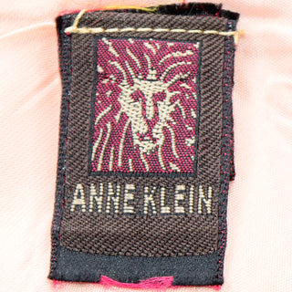 1970s Pale Pink Anne Klein Vintage Sleeveless Halter Top