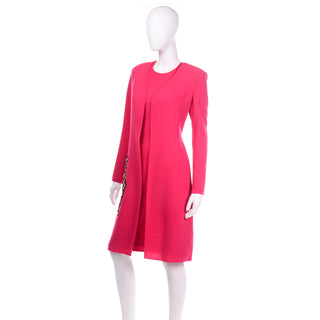 Vintage Bill Blass Pink Dress and Jacket