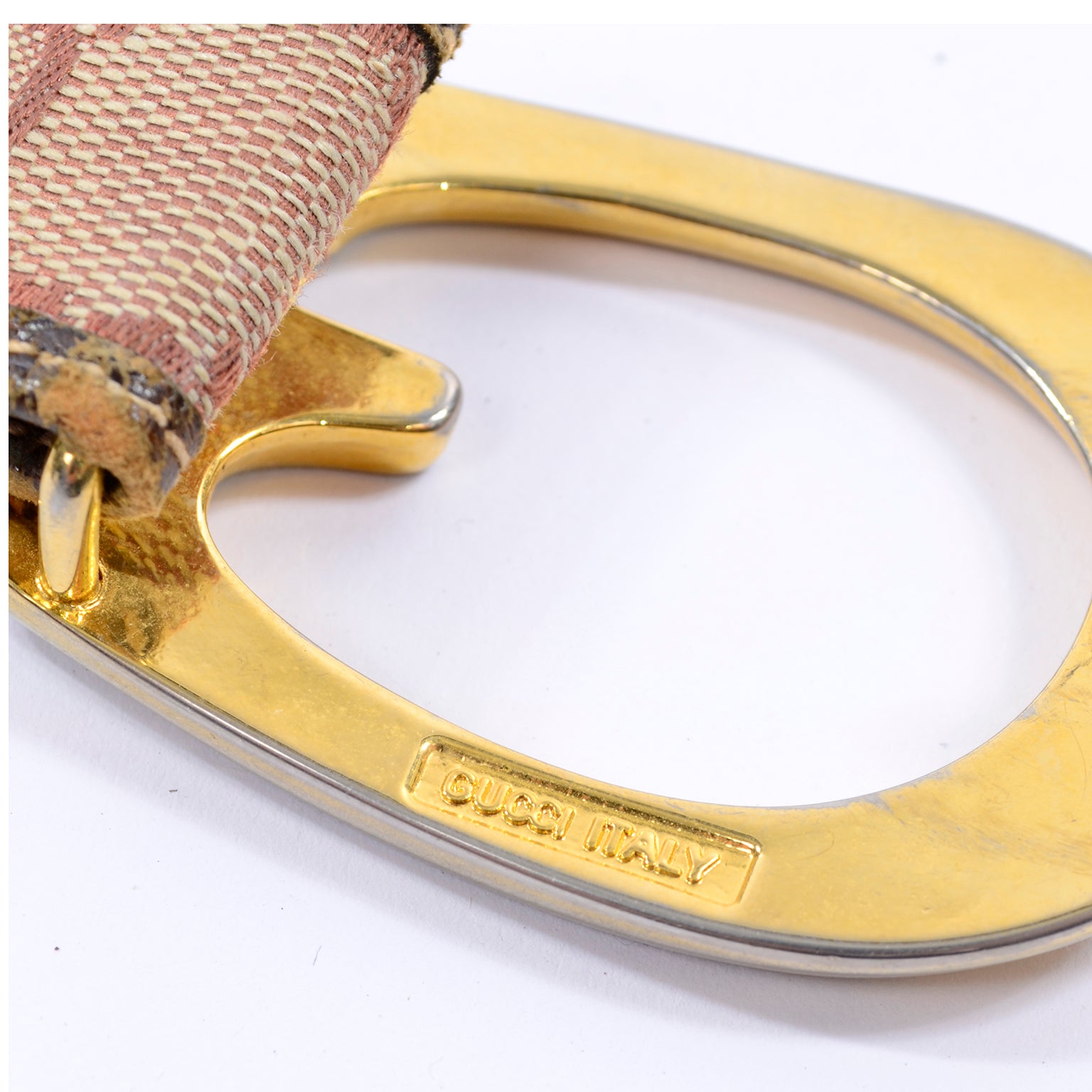 Gucci Gold Logo Monogram Belt – FRUIT Vintage
