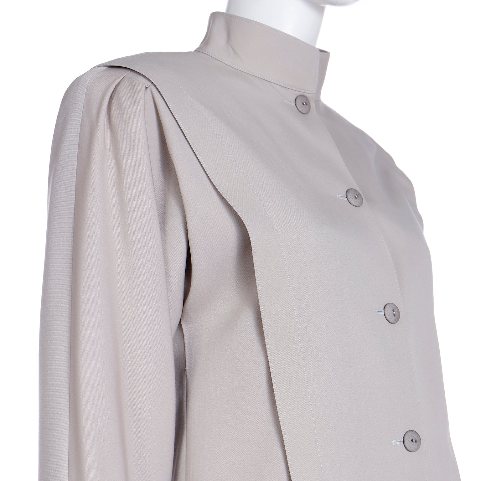 Louis Feraud Suit Louis Faraud Skirt Suit Gray Tweed Skirt 