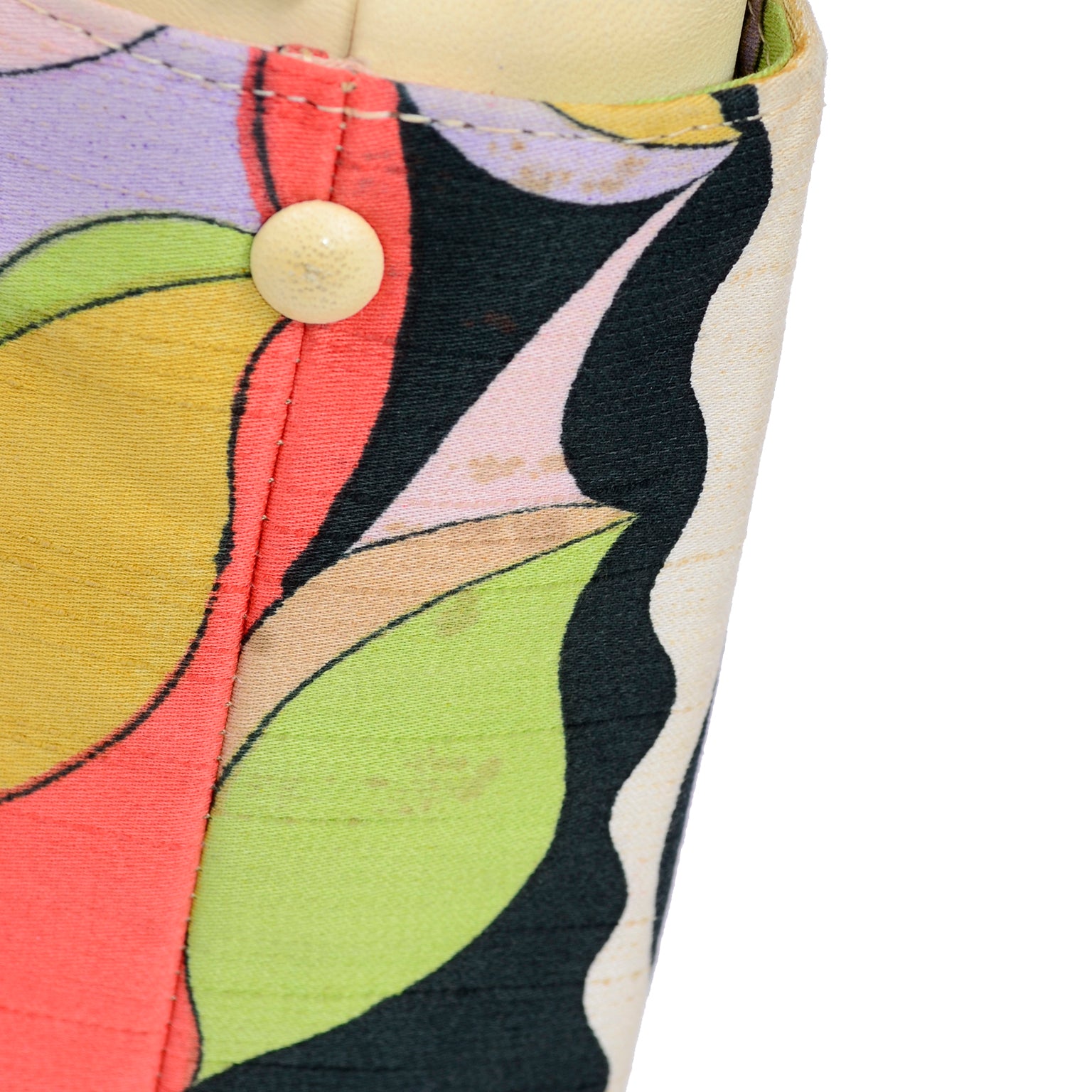 1960s Emilio Pucci for Jana Printed Velvet & Leather Top Handle Bag –  Shrimpton Couture