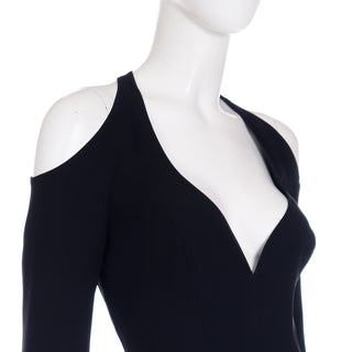 2000 Thierry Mugler Couture Cold Shoulder Dress worn in SATC