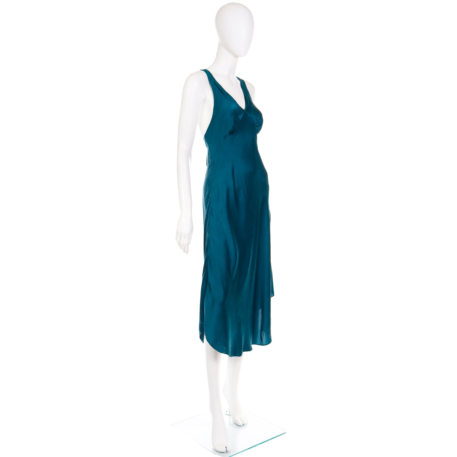 victoria secret silk night dress Vintage Victoria Secret Green Washed Silk 2 pc Nightgown and Robe Set – Modig