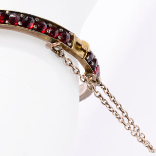 Victorian Bohemian Garnet Vintage Bracelet 19th century
