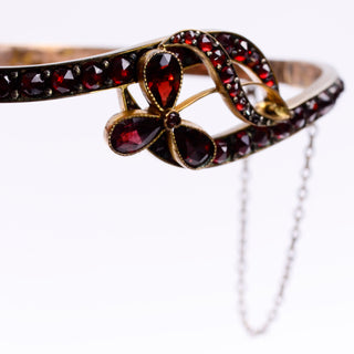 Victorian Bohemian Garnet Vintage Bracelet 1800s