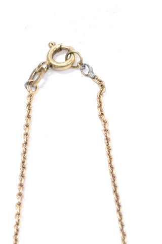 Vintage Victorian Garnet Festoon gold necklace
