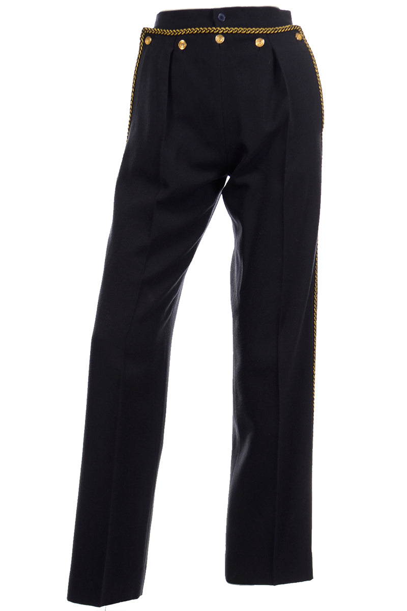 SAINT LAURENT: trousers for men - Beige | Saint Laurent trousers  717376Y2G70 online at GIGLIO.COM