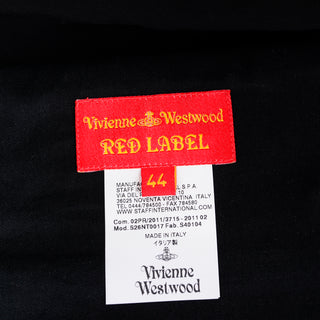Vivienne Westwood Red Label Vintage Draped Corset Top Avant Garde