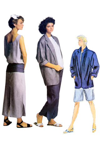 Vogue 1522 Perry Ellis American Designer pattern 1985