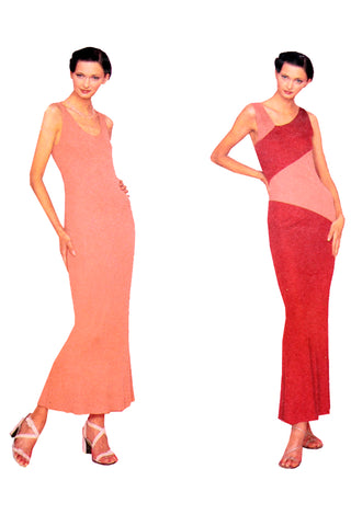 Uncut 1990s Vogue 1979 Paris Original Karl Lagerfeld Evening Dress Pattern