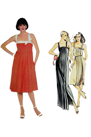 Uncut 1980 Albert Nipon Vogue 2533 American Designer Vintage Sewing Pattern